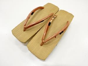 未使用品　桐下駄（22.5センチ）